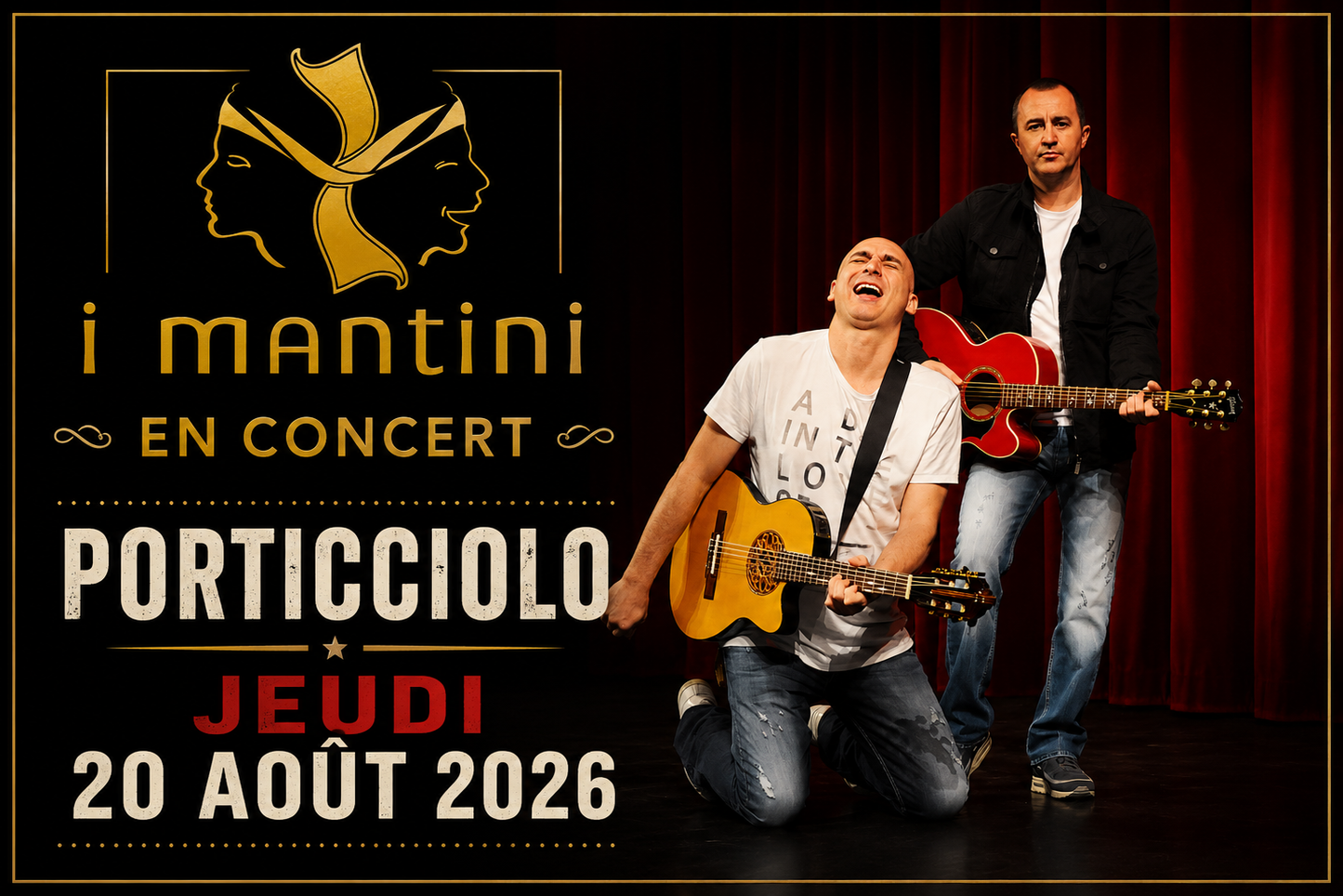 I Mantini Jeudi 20 août 2026 à 21H