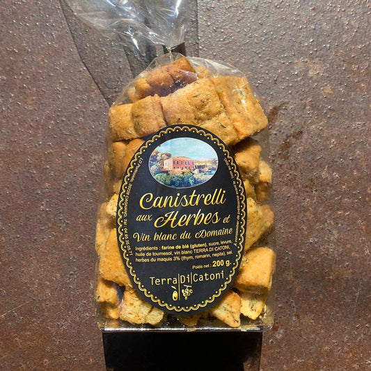 Canistrelli with Cheese