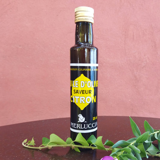 Huile d'olive corse au citron