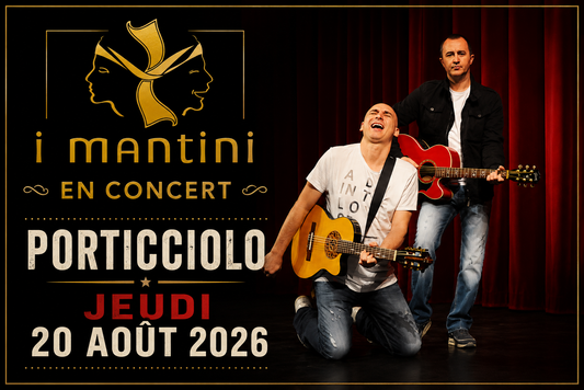 I Mantini Jeudi 20 août 2026 à 21H