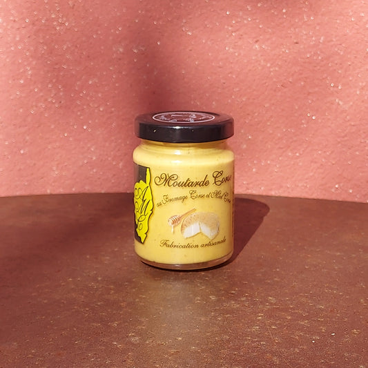 Moutarde fromage Corse et miel
