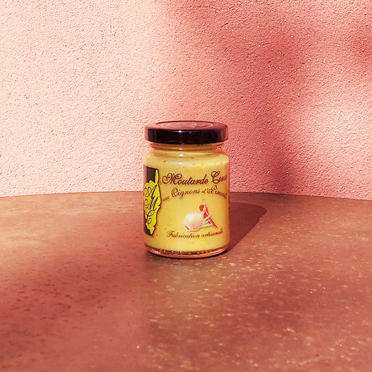 Moutarde aux oignons et piments