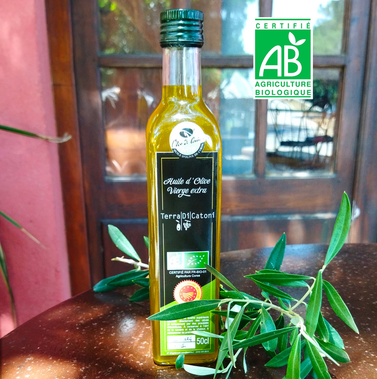 Huile d'olive corse « fruité vert » (50cl)